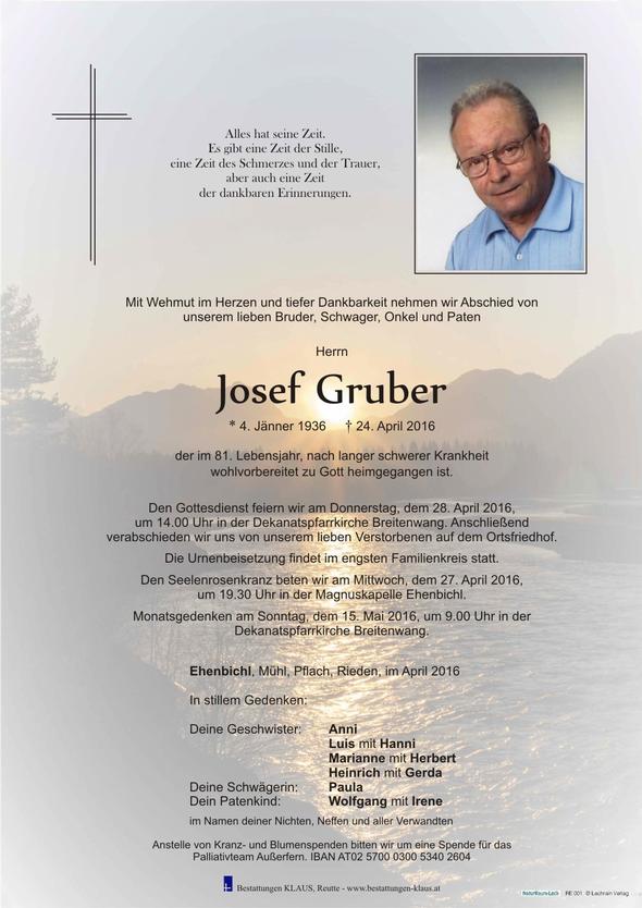 Josef Gruber
